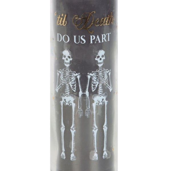 Something Different Til Death Do Us Part Amber Noir Tube Candle
