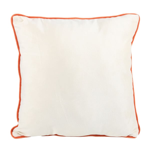 Something Different Spooky Cat And Pumpkin Square Filled Cushion
