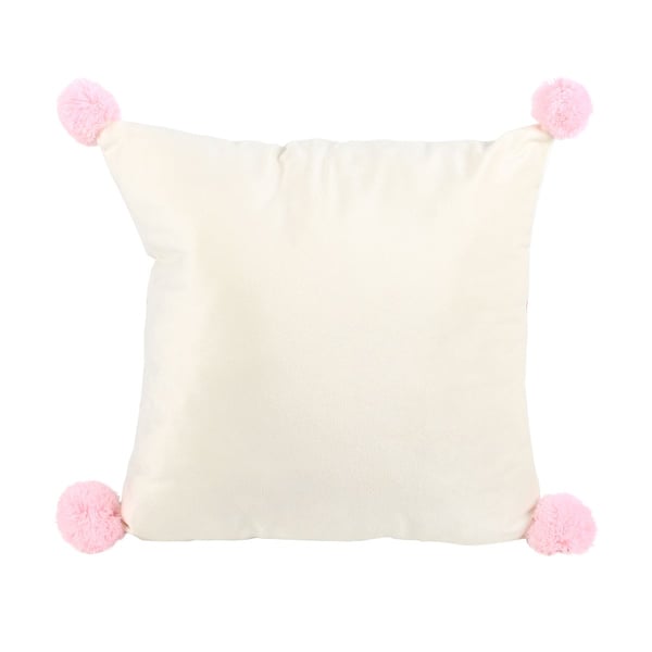 Something Different Sugarplum Fun Christmas Square Filled Cushion