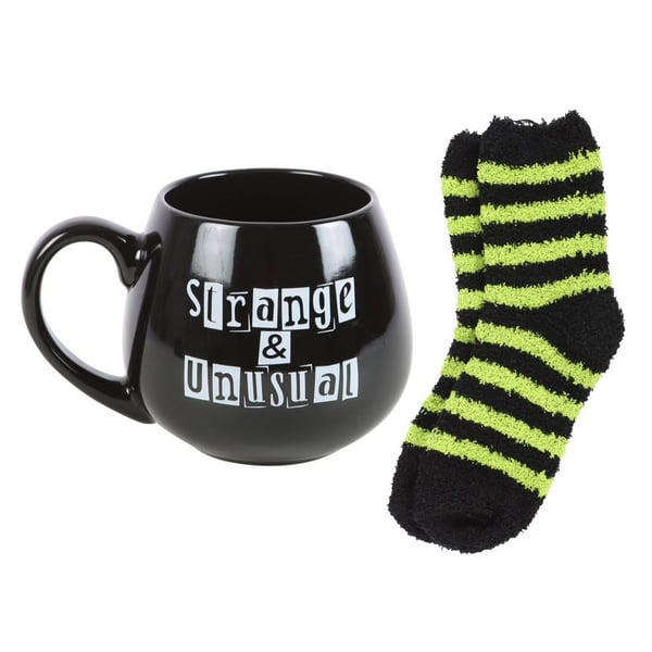 Something Different Strange And Unusual Mug and Sock Set
