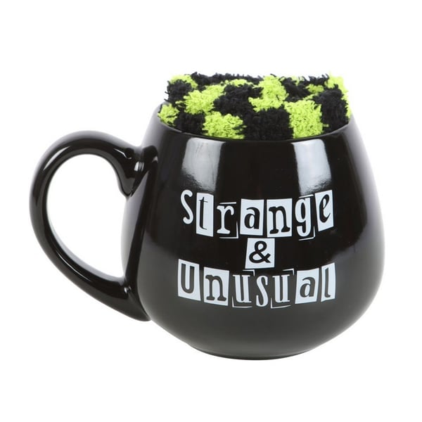 Something Different Strange And Unusual Mug and Sock Set