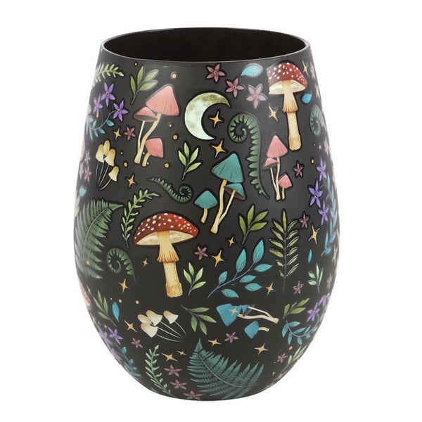 Something Different Dark Forest Printed Stemless Wine Glass