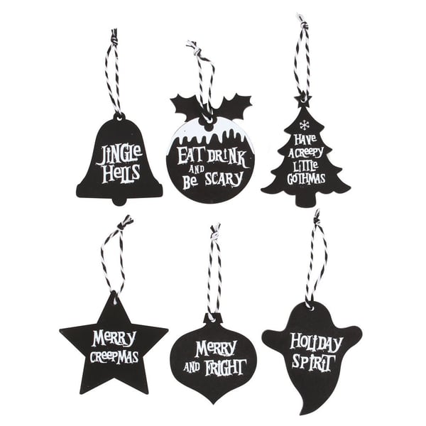Something Different Creepy Hanging Sign Set (Pack of 36)