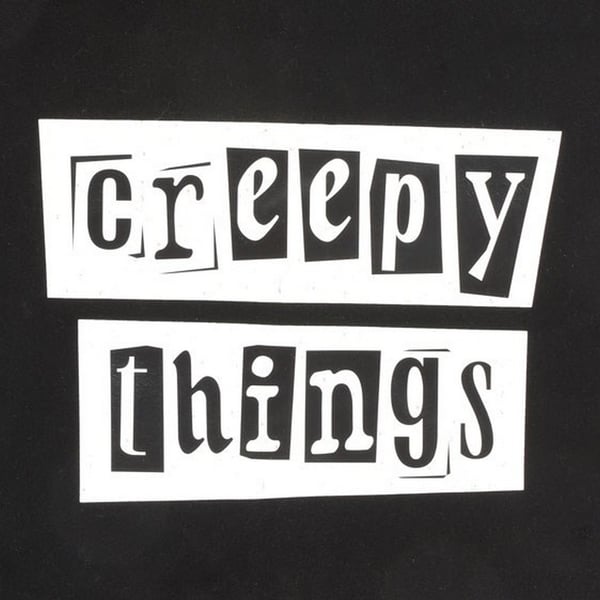 Something Different Creepy Things tygväska i polybomull