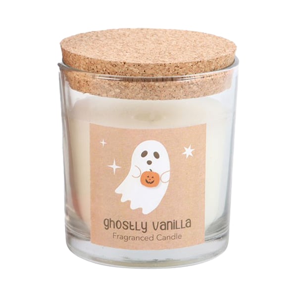 Something Different Ghostly Vanilla Halloween Candle Jar