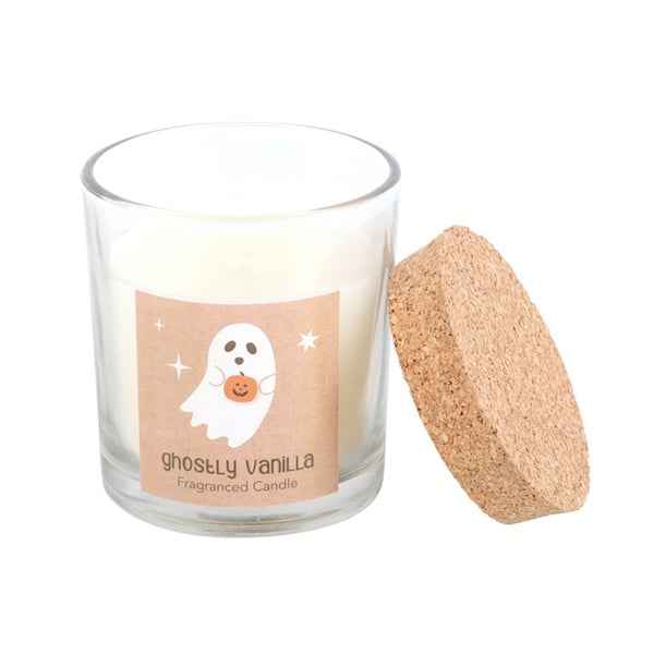 Something Different Ghostly Vanilla Halloween Candle Jar
