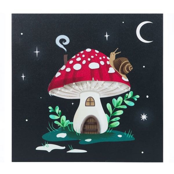 Something Different Gnome Sweet Gnome -kangastaulu valolla