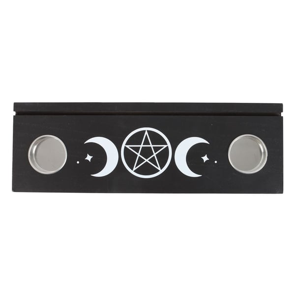Something Different Triple Moon Tarot Cards Tealight Holder