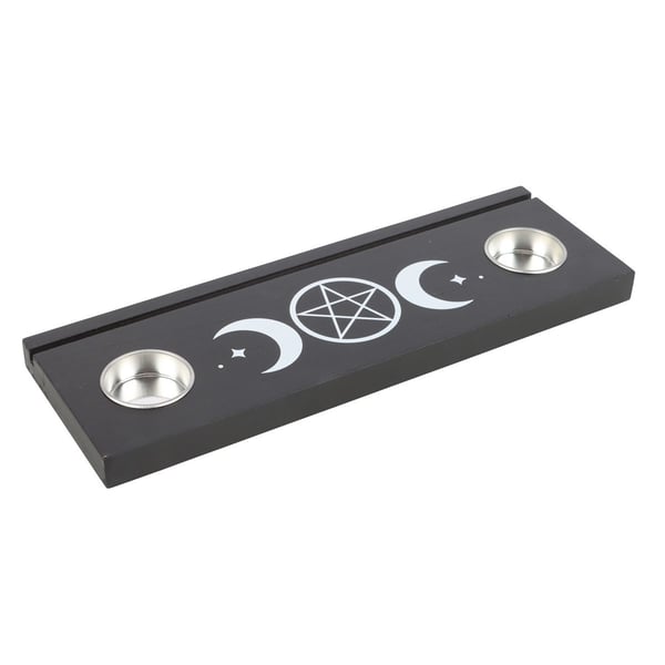 Something Different Triple Moon Tarot Cards Tealight Holder