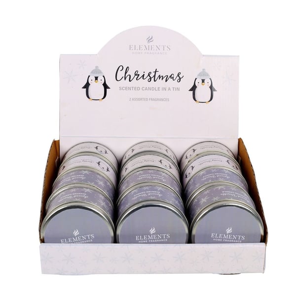 Something Different Parade Penguin Candle Set (Pack Of 12)