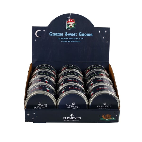 Something Different Gnome Sweet Gnome Candle Set (Pack Of 12)