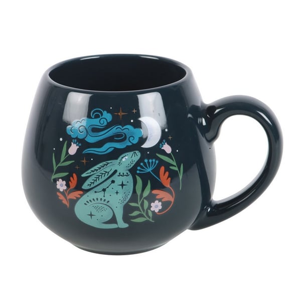 Something Different Midnight Hare Rundad Mugg