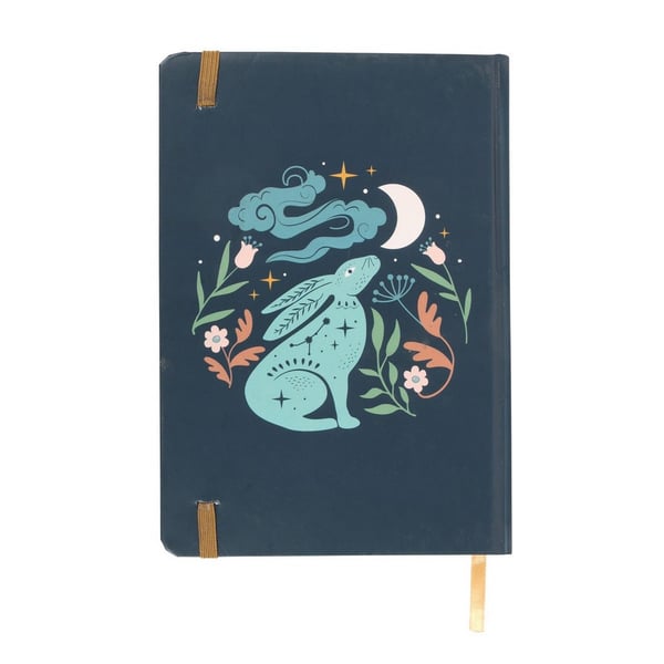 Something Different Midnight Hare A5 Anteckningsbok