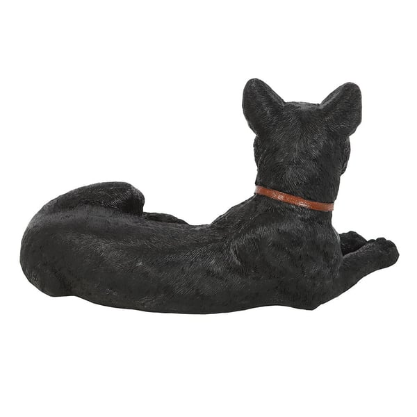 Something Different Laying Black Cat Figurine