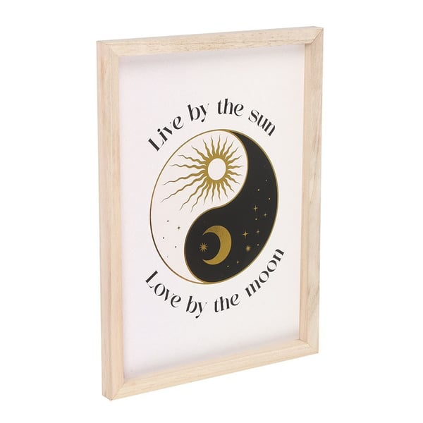 Something Different Yin Yang Inramat Tryck