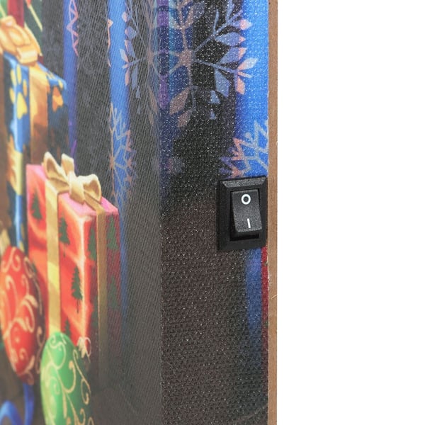 Lisa Parker Krampuss Christmas Light Up Canvas
