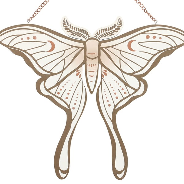 Something Different Luna Moth Hängande Skylt