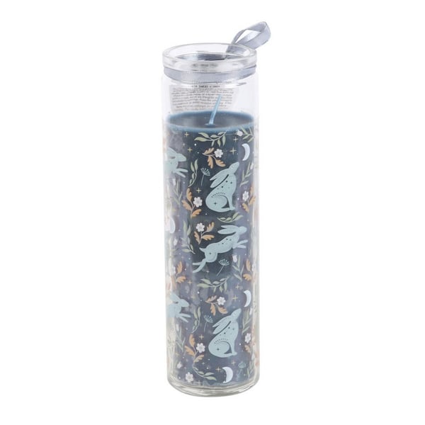 Something Different Midnight Hare Wild Tulips Tube Candle