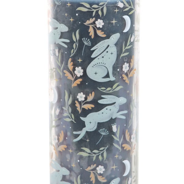 Something Different Midnight Hare Wild Tulips Tube Candle