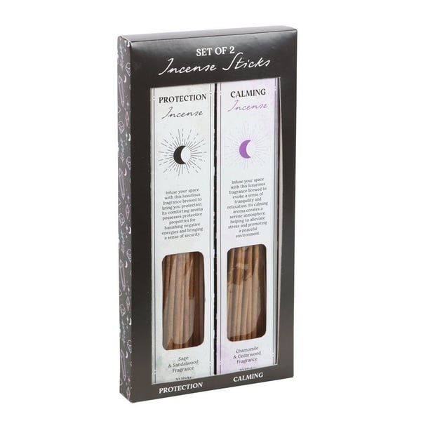 Something Different Calming & Protection Incense Sticks Set (Pack of 60)