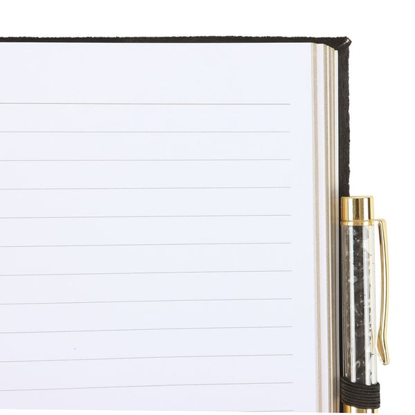 Something Different Book of Shadows Obsidian Notebook with Pen