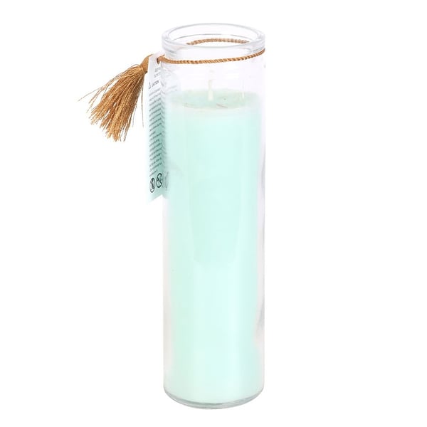 Something Different Sage Clear Quartz Tube Candle