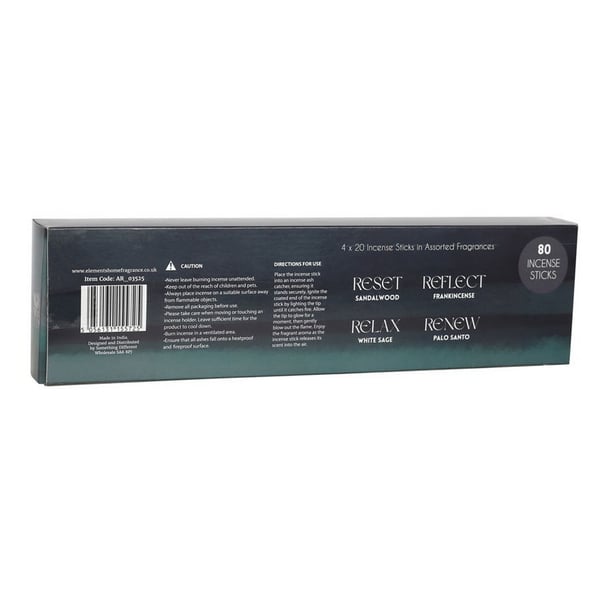 Something Different Meditation Collection Incense Sticks Set (Pack of 80)
