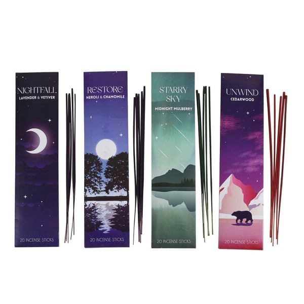 Something Different Sleep Collection Incense Sticks Set (Pack of 80)