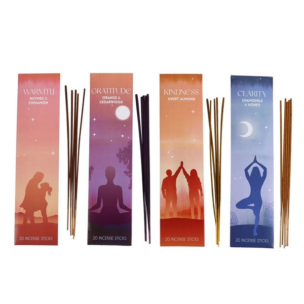 Something Different Mindfulness Collection Incense Sticks Set (Pack of 80)