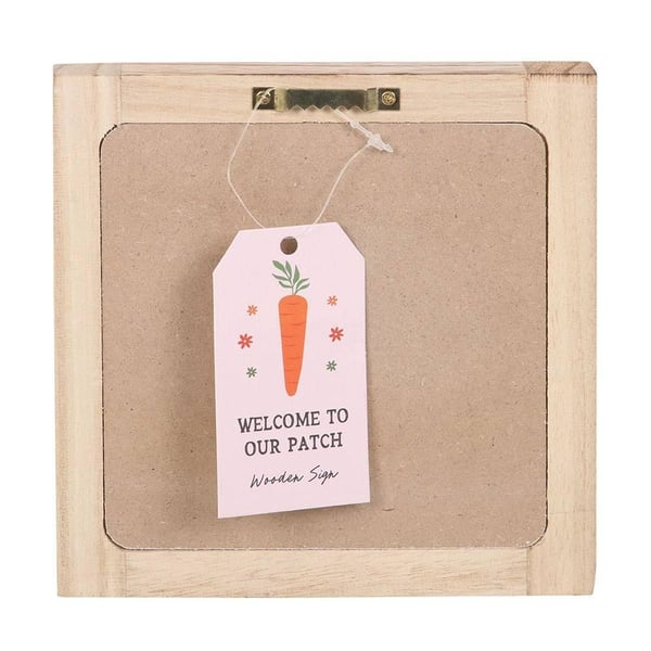 Something Different Welcome To Our Patch Träinramad Plakett
