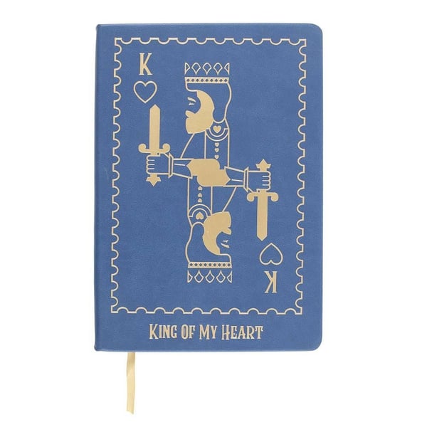Something Different King Of My Heart -pelikortti A5-muistikirja