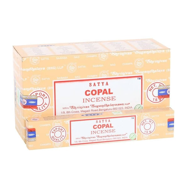 Satya Copal Incense Sticks (Pack of 12)