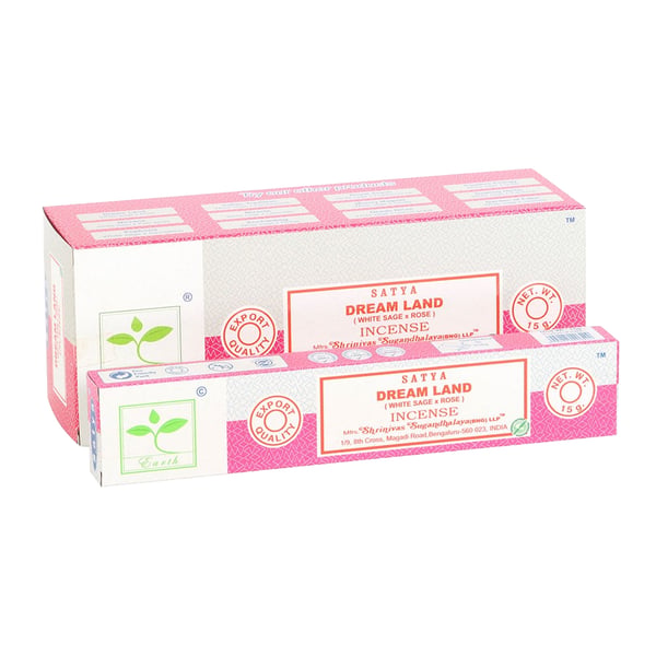 Satya Dream Land Earth Incense Sticks (Pack of 6)