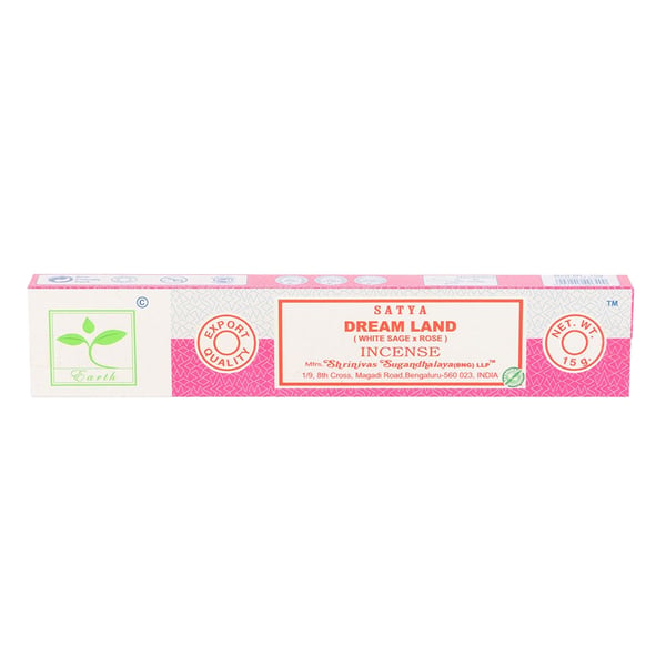 Satya Dream Land Earth Incense Sticks (Pack of 6)