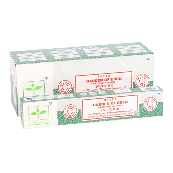 Satya Garden Of Eden Earth Incense Sticks (Pack of 6)