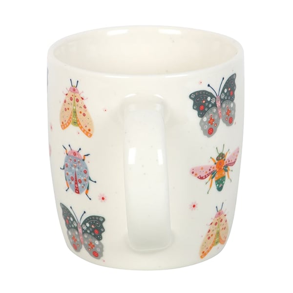 Something Different Blommig Insektmugg
