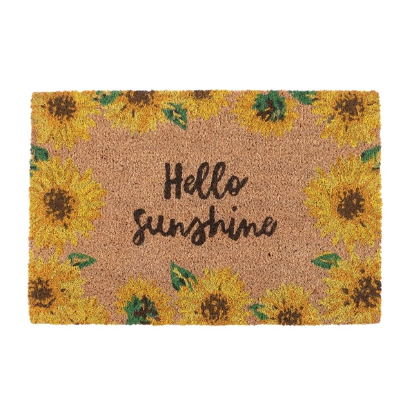 Something Different Hello Sunshine Auringonkukka ovimatto