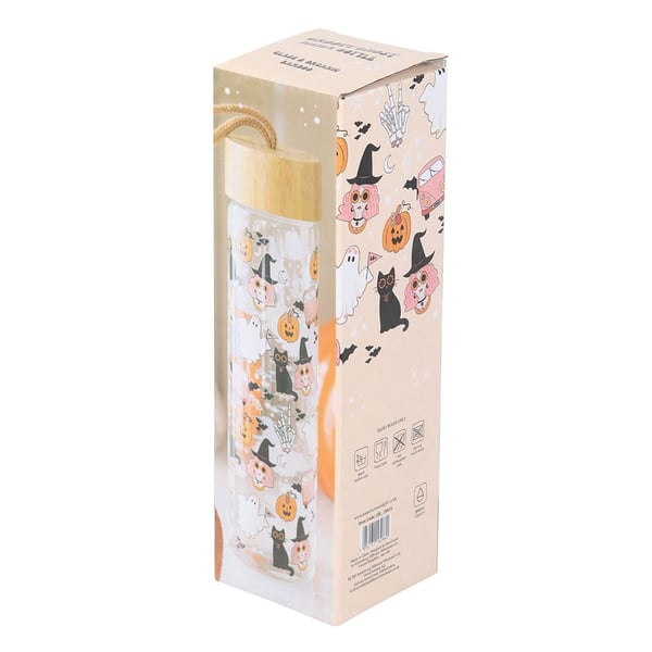 Something Different Groovy Ghost Bambu 600 ml Vattenflaska