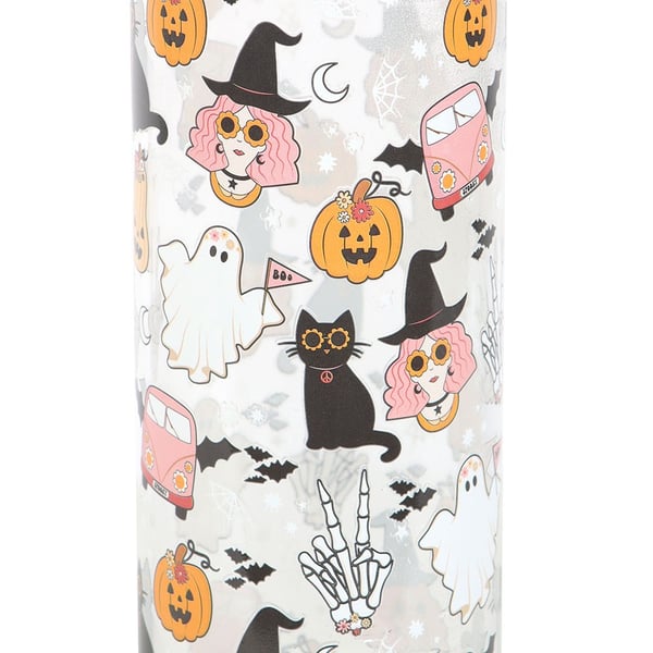 Something Different Groovy Ghost Bambu 600 ml Vattenflaska