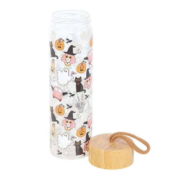 Something Different Groovy Ghost Bambu 600 ml Vattenflaska