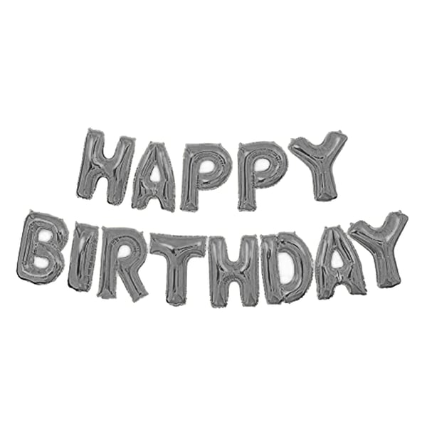 Unique Party Happy Birthday Foil Balloon Banner Kit 14ft