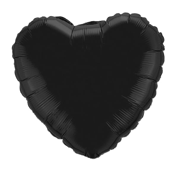 Unique Party Heart Foil Balloon (Pack Of 5)