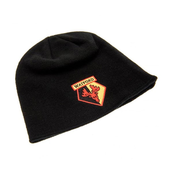 Watford FC Unisex Knitted Beanie Hat