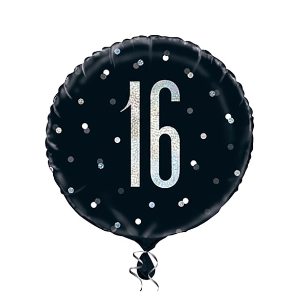Unique Party Glitz Prismatic Age Foil Balloon