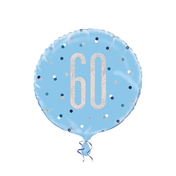 Unique Party Glitz Prismatic Age Foil Balloon