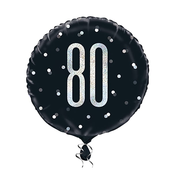 Unique Party Glitz Prismatic Age Foil Balloon