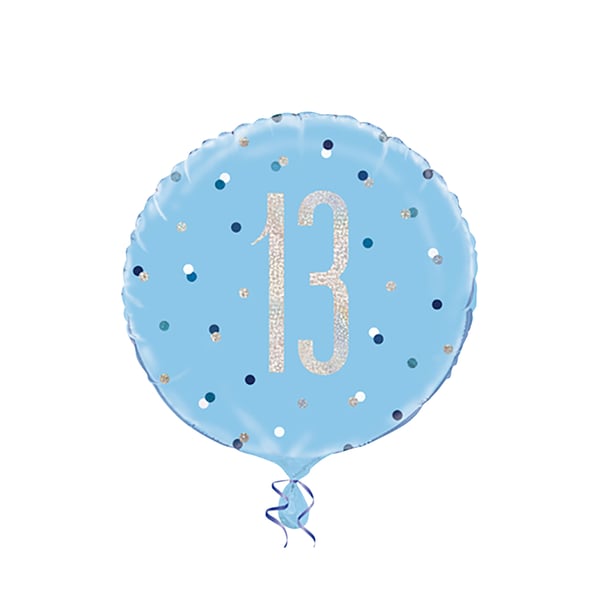Unique Party Glitz Prismatic Age Foil Balloon