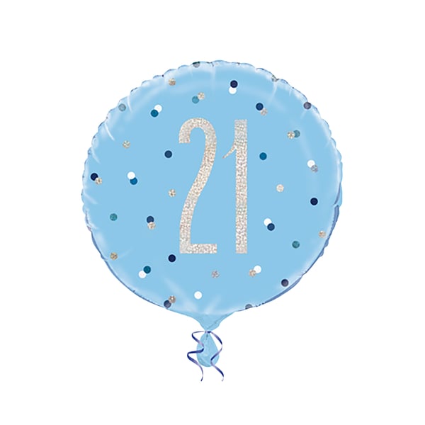 Unique Party Glitz Prismatic Age Foil Balloon