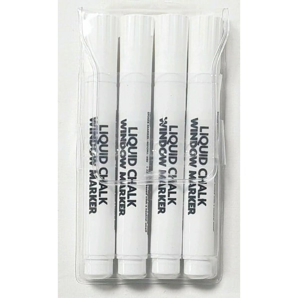 County Stationery kritmarkör (4-pack)