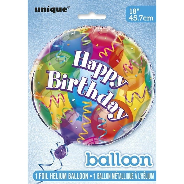 Unique Party Ilmapallot Syntymäpäivä Folioilmapallo